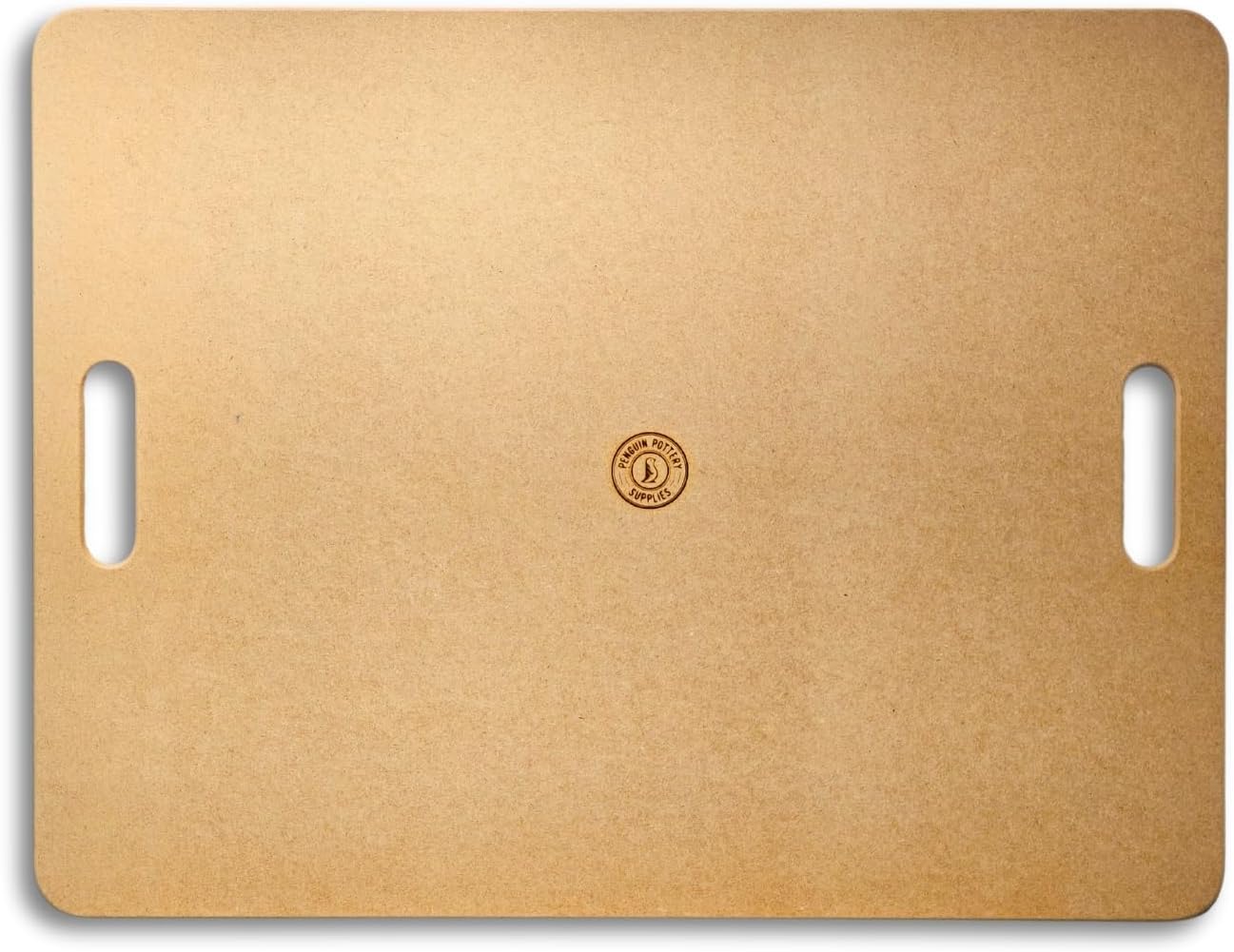 Penguin PotteryPortable Clay Wedging Board with One Rounded Handle - Premium Wedging Board for Pottery - Clay Board Clay Table for Clay Crafts Arts Ceramics Pottery Tools (Large - 18 in x 24 in)