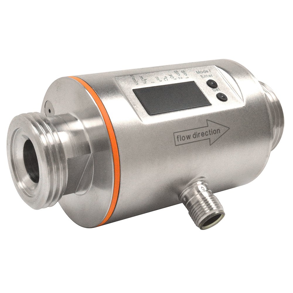 IFM Efector SM9001 Magnetic-Inductive Flow Meter, 1.3 to 80 gpm, -4 to 176 degrees F Measuring Range
