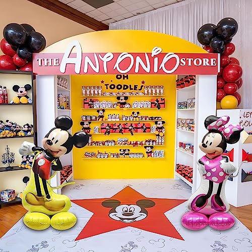 2PCS Jumbo Mickey Foil Balloon Birthday Decoration Minnie Foil Balloon 50\" Party Supplies