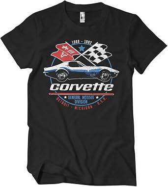 Chevrolet Officially Licensed Corvette C3 GM Division Mens T-Shirt