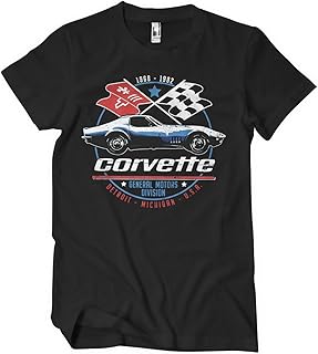 Chevrolet Officiellement sous Licence Corvette C3 GM Division T-Shirt pour Hommes