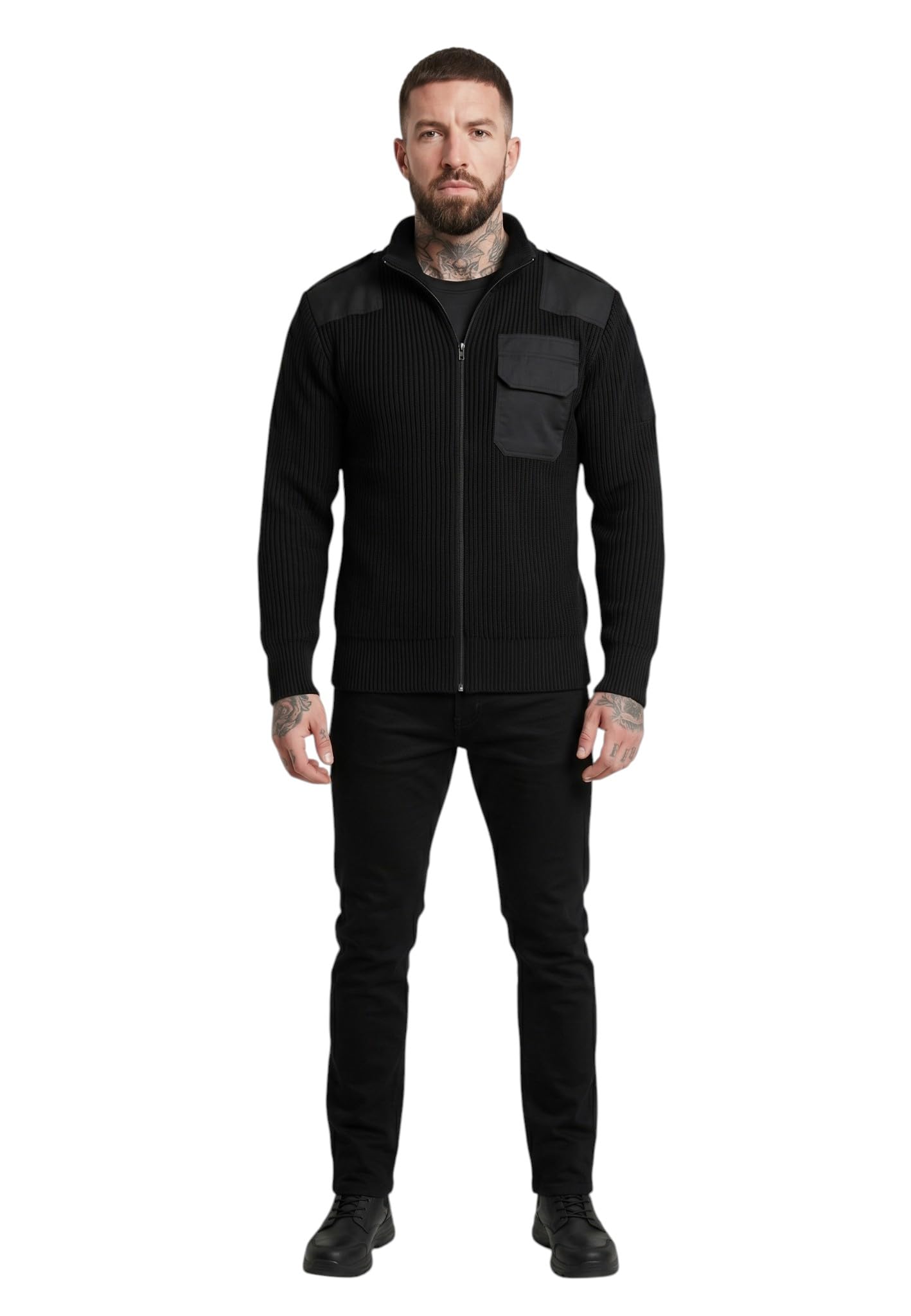 Brandit BW kardigan, wiele wariantów kolorystycznych, rozmiary od S do 5XL / 46 do 64