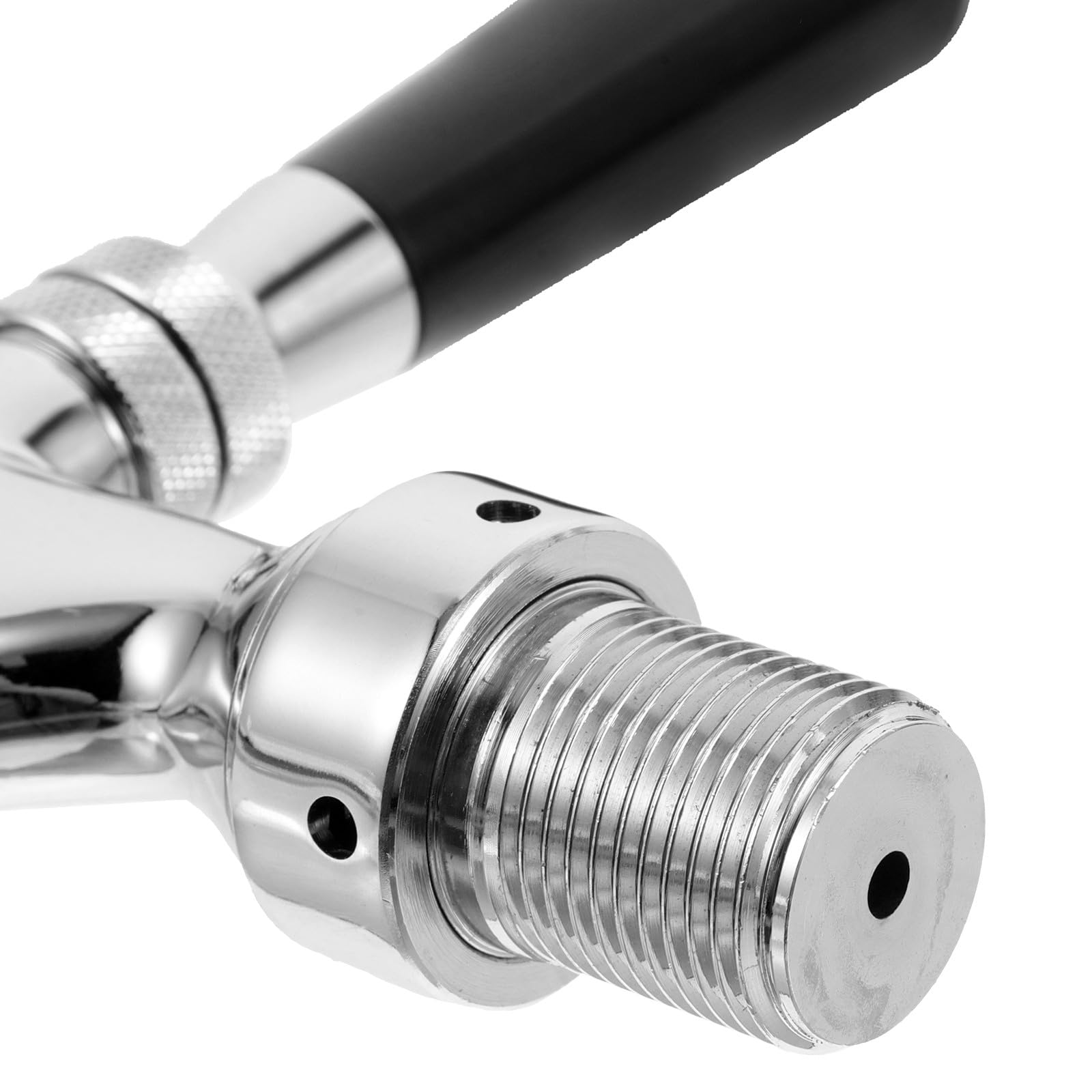 Angoily Grifo de cerveza para torre Kegerator: grifo de acero inoxidable para dispensador de bebidas - Repuesto para grifo de cerveza Pieza de repuesto para Kegerator