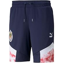 PUMA Chivas Iconic Mens Shorts US, Alpha, XX-Large, Regular, Regular, Standard, Navy