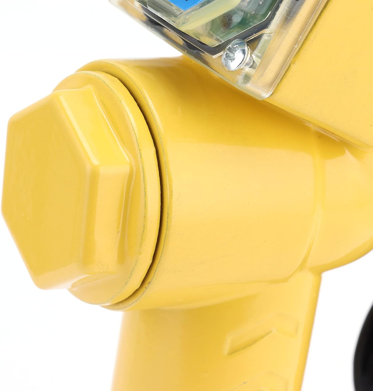 Digital Fueling Nozzle, Manual Fuel Oil Gasoline Automatic Lock Oil Gasoline Nozzle Gun with Flow Meter for Diesel Kerosene