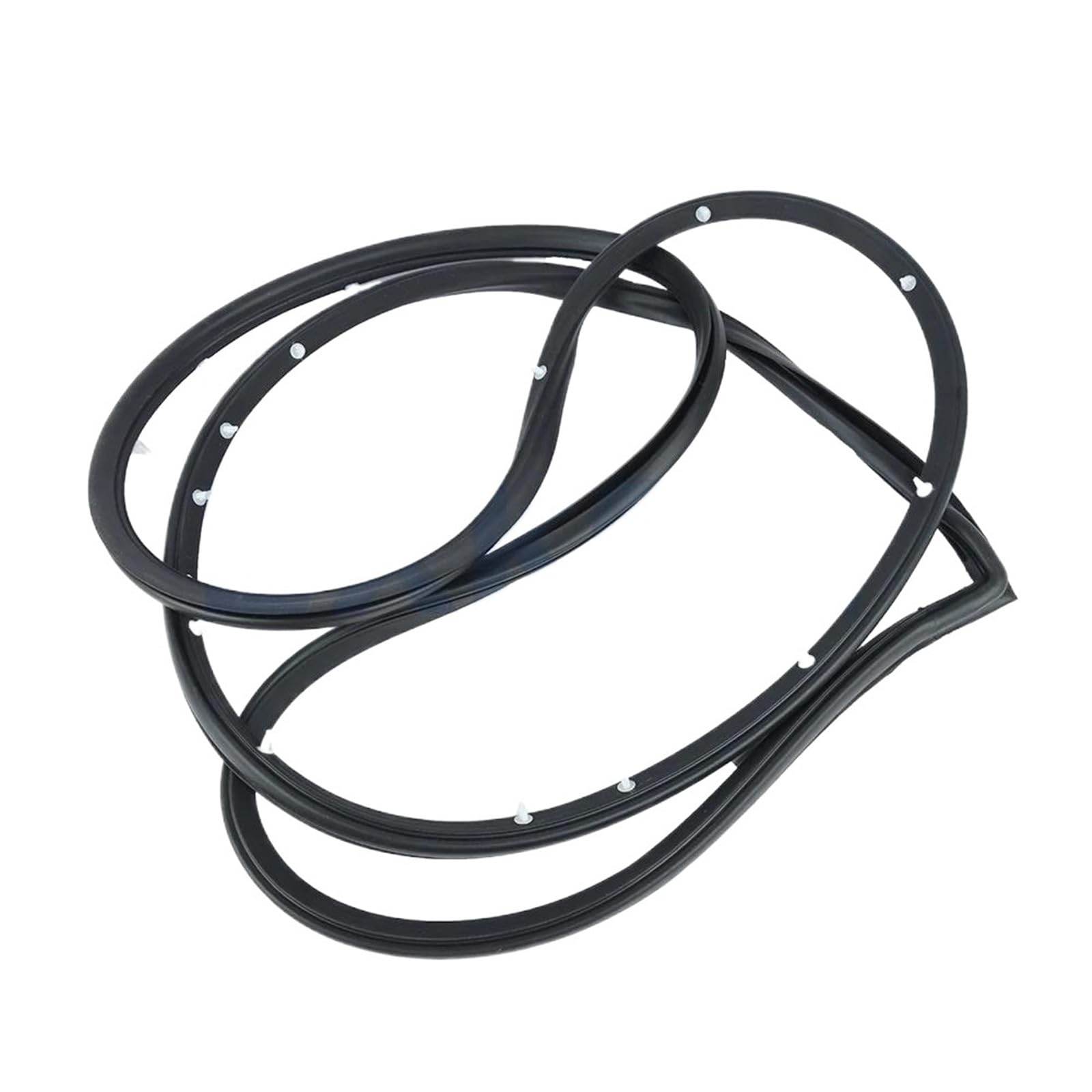 Hrqctim Front Left Car Window Seals For Mitsubishi For Pajero For Montero Io Pinin Tr4 H76w H77w 1999-2004 Mr351385 Mr351386 Door Weatherstrip Opening Otr Rubber Seal