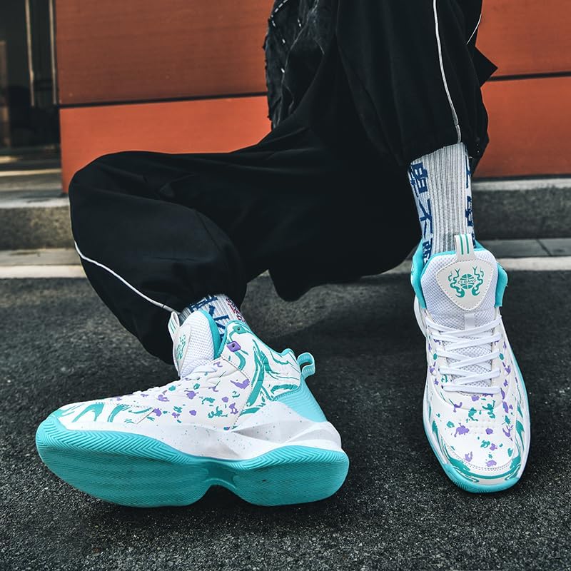 Basketball Shoes for Womens Mens Breathable Running Athletic Cushion Sports Fashion Sneakers Sport Volleyball Shoe - Image 7