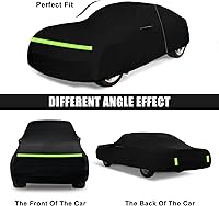 Vista 4 de Funda impermeable para automóvil de repuesto para Pontiac Solstice/GXP 2 puertas Coupe & Roadster 2006-2010, 210T para todo tipo de clima, fundas