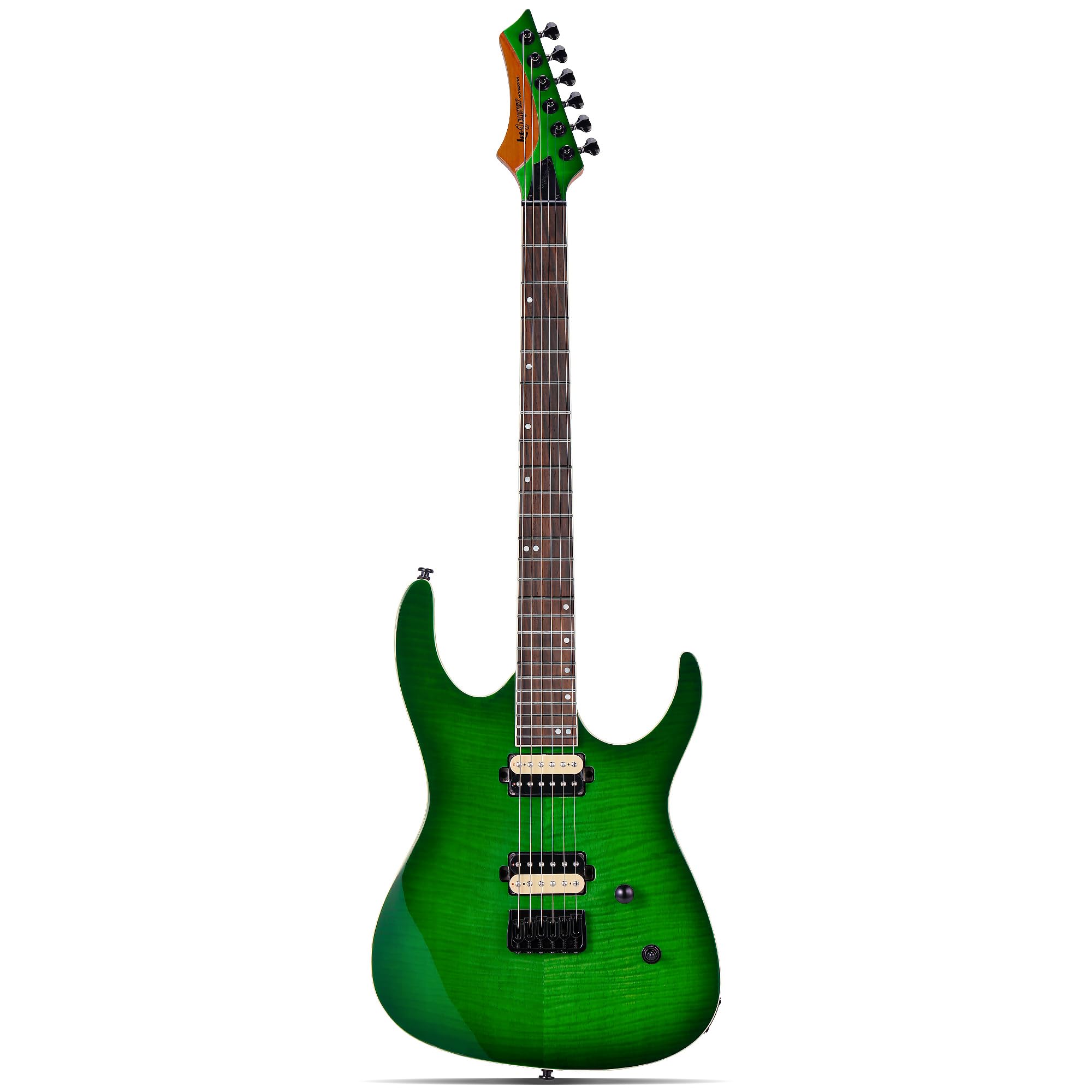 Amazon | Leo Jaymz エレキギターモンスーンシリーズ、リバースヘッド