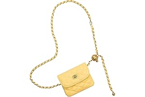 Stylish Women's PU Leather Chain Belt Bag: Versatile Crossbody Waist and Evening Accessory