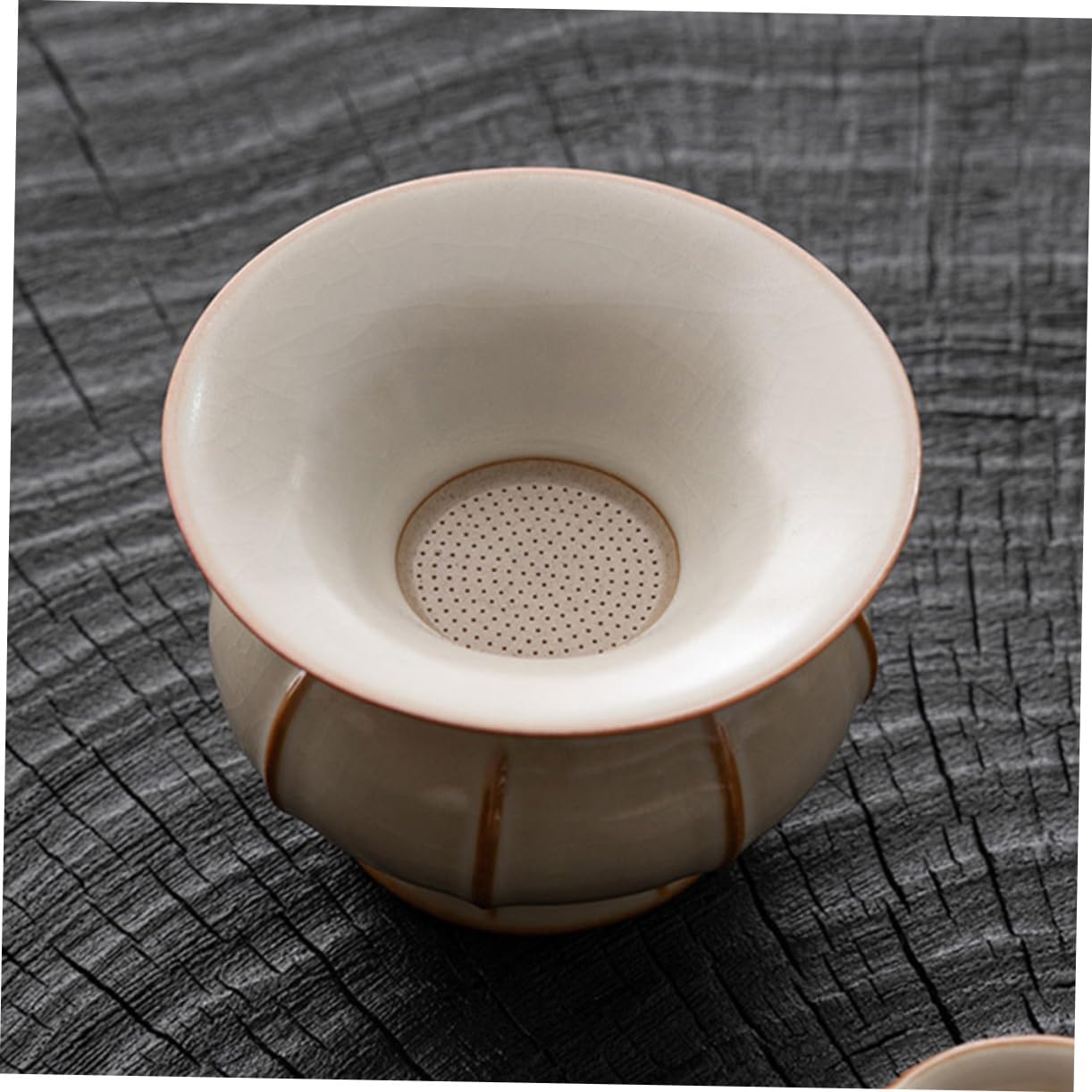 Fiestaware Dinnerware Set Ceramic Tea Filter Tea Infuser Filter Strainer Ceramic Infuser for