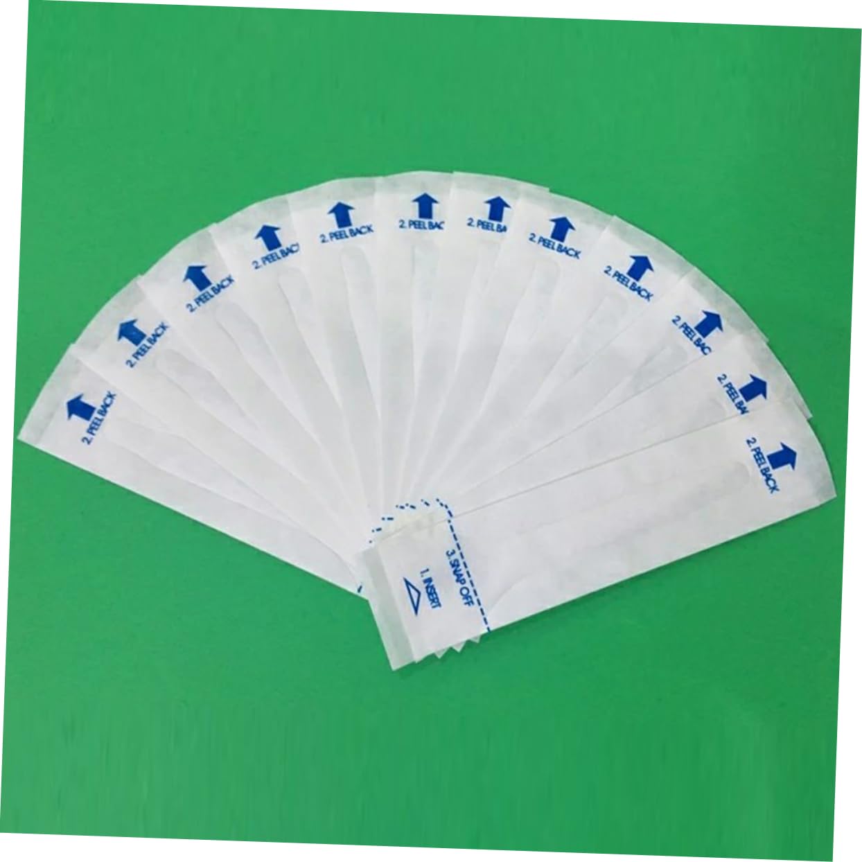 500 Stck Thermometer Schutzfolien aus Papier Hygienische Sondenhüllen für Digitale Fieberthermometer Schützende Einmalhüllen für Orale Rektale Messungen Geeignet für Haustiere