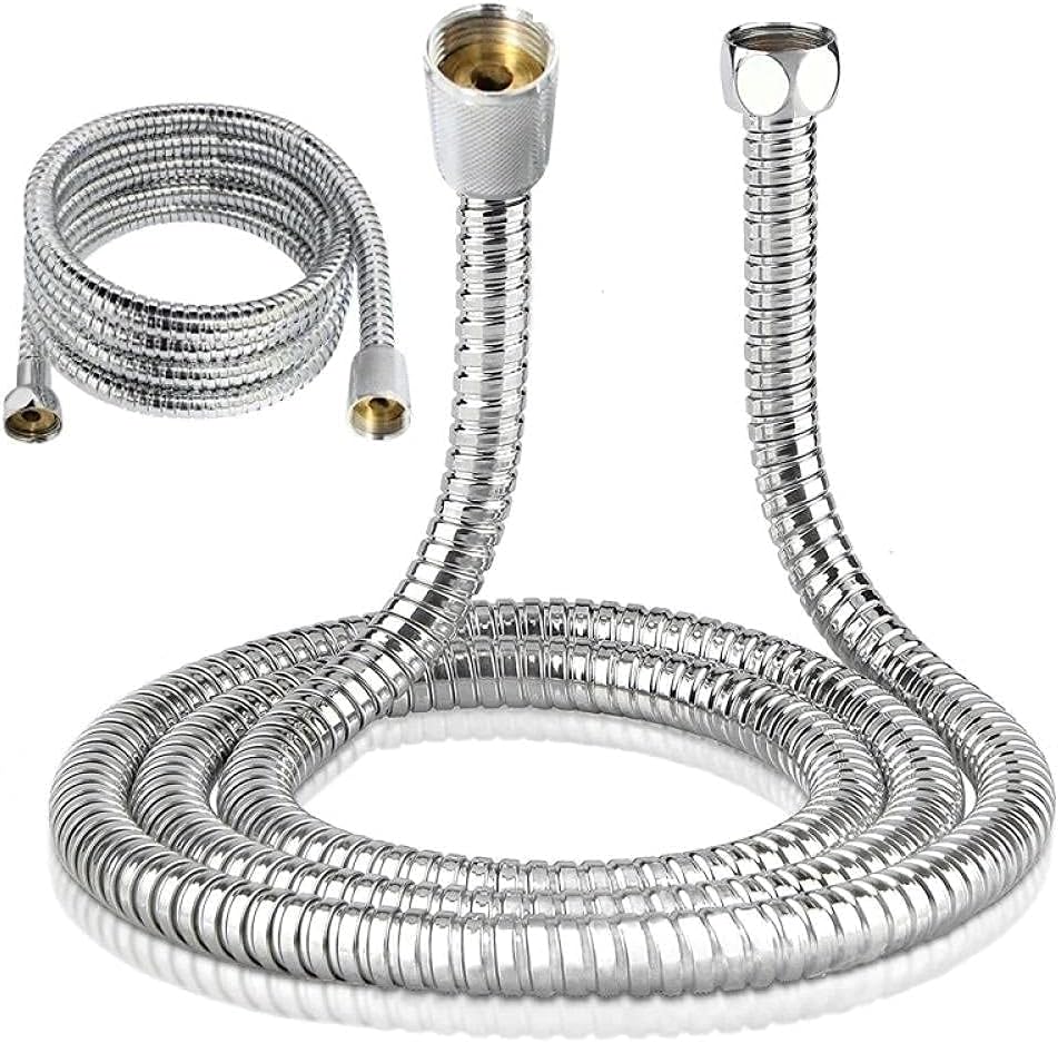 G1 特価品コーナー 2インチフレキシブルシャワーホース1 2m 2m 配管ホースステンレス鋼クロームバスルームウォーターヘッドシャワーヘッド パイプ 1m