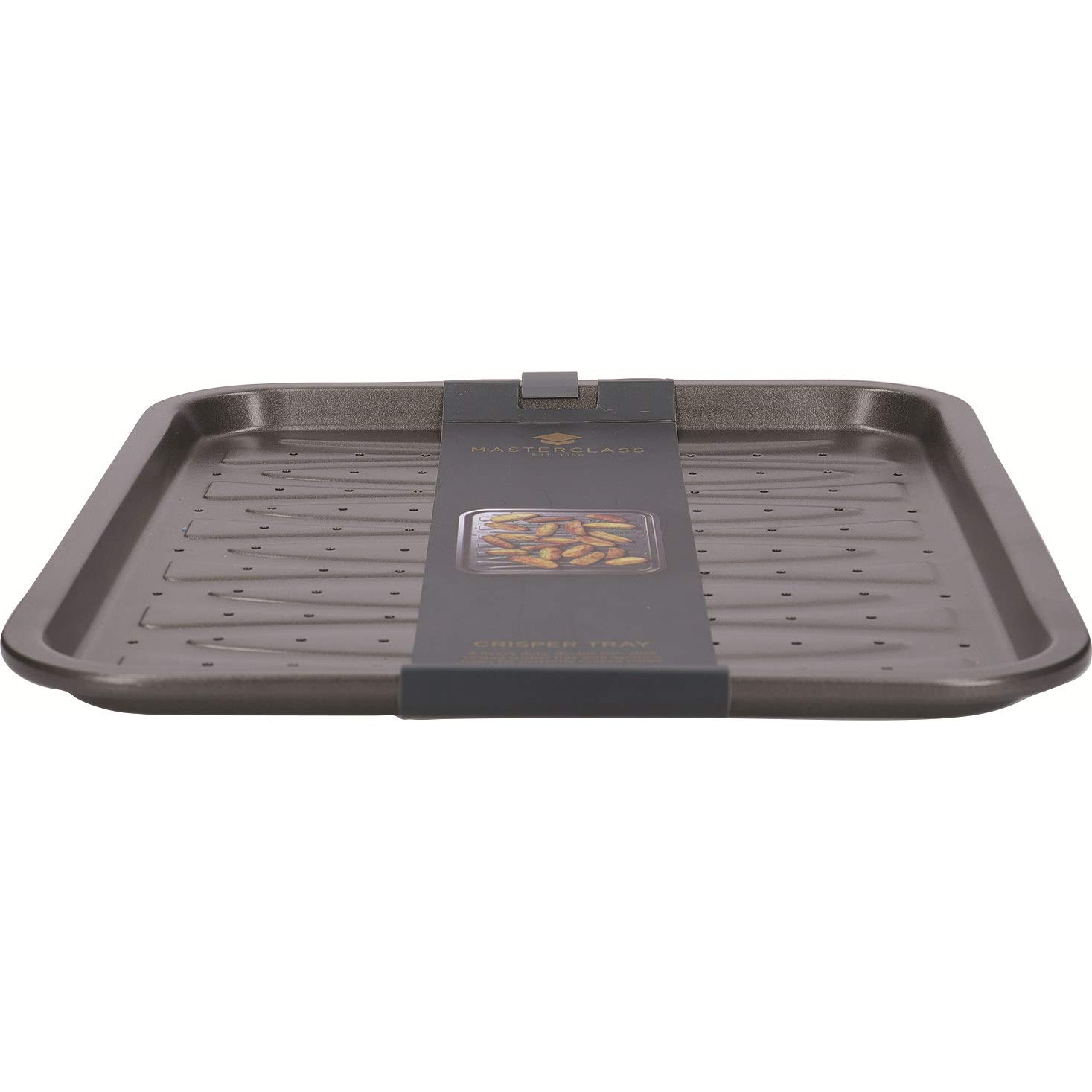 Teglia Da Forno MasterClass Antiaderente - Senza PTFE/PFOA/BPA, Acciaio Al Carbonio 24x18 Cm - Foto 9