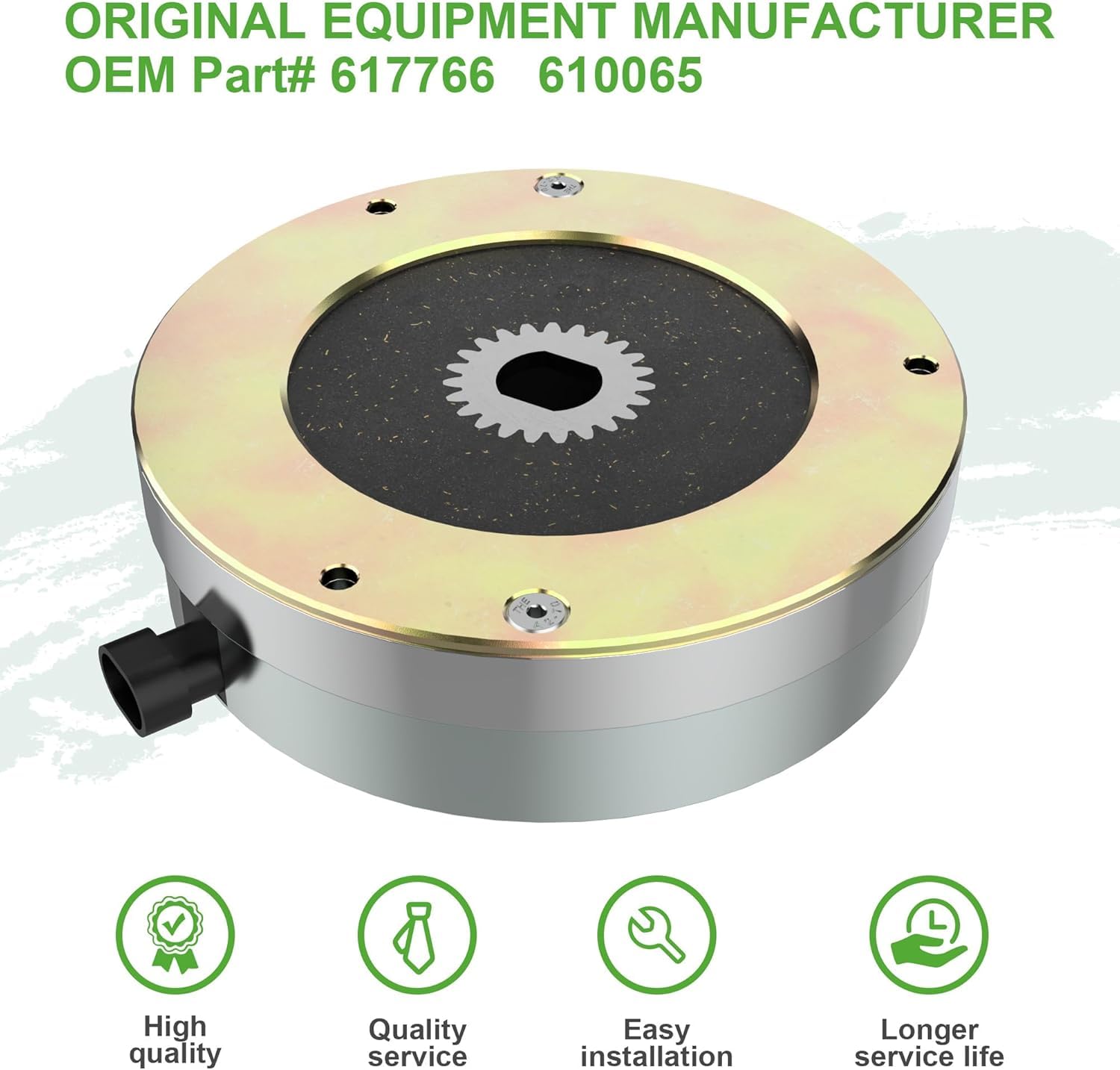 Generico 10L0L Freno del Motore del Golf Car, Freno Elettrico del Passeggino da Golf per i carrelli da Golf elettrici EZGO RXV dal 2008 in su, sostituisce l'OEM# 610065 605867