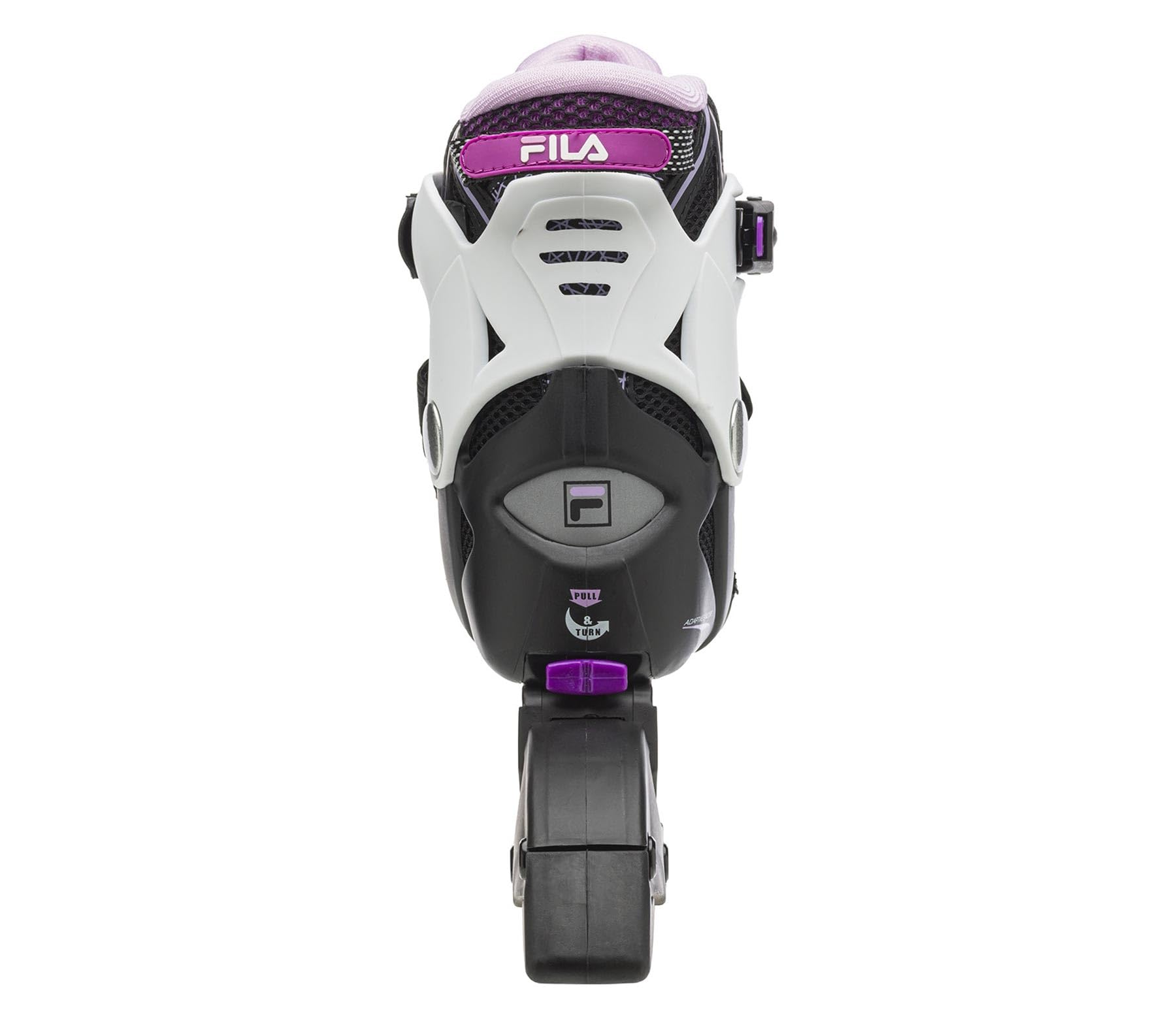 FILA Skates X-one Girl Inlineskates für Mädchen und Damen I in 4 Größen verstellbar I schwarz/pink/magenta
