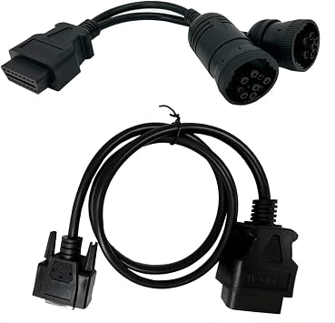 2892093 4918416 3165033 Inline 6 Plus Complete Diagnostic Kit with Cables Compatible with Cummins Engine ISDE ISZ QSL J1708 ISC B C QSB J1939