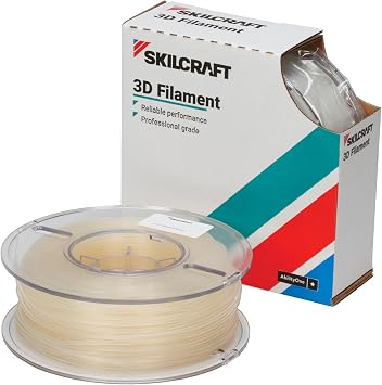 AbilityOne - 7045016859192-3D Printer Filament - Nylon Pro - 1.75mm on a 1kg Spool - Natural
