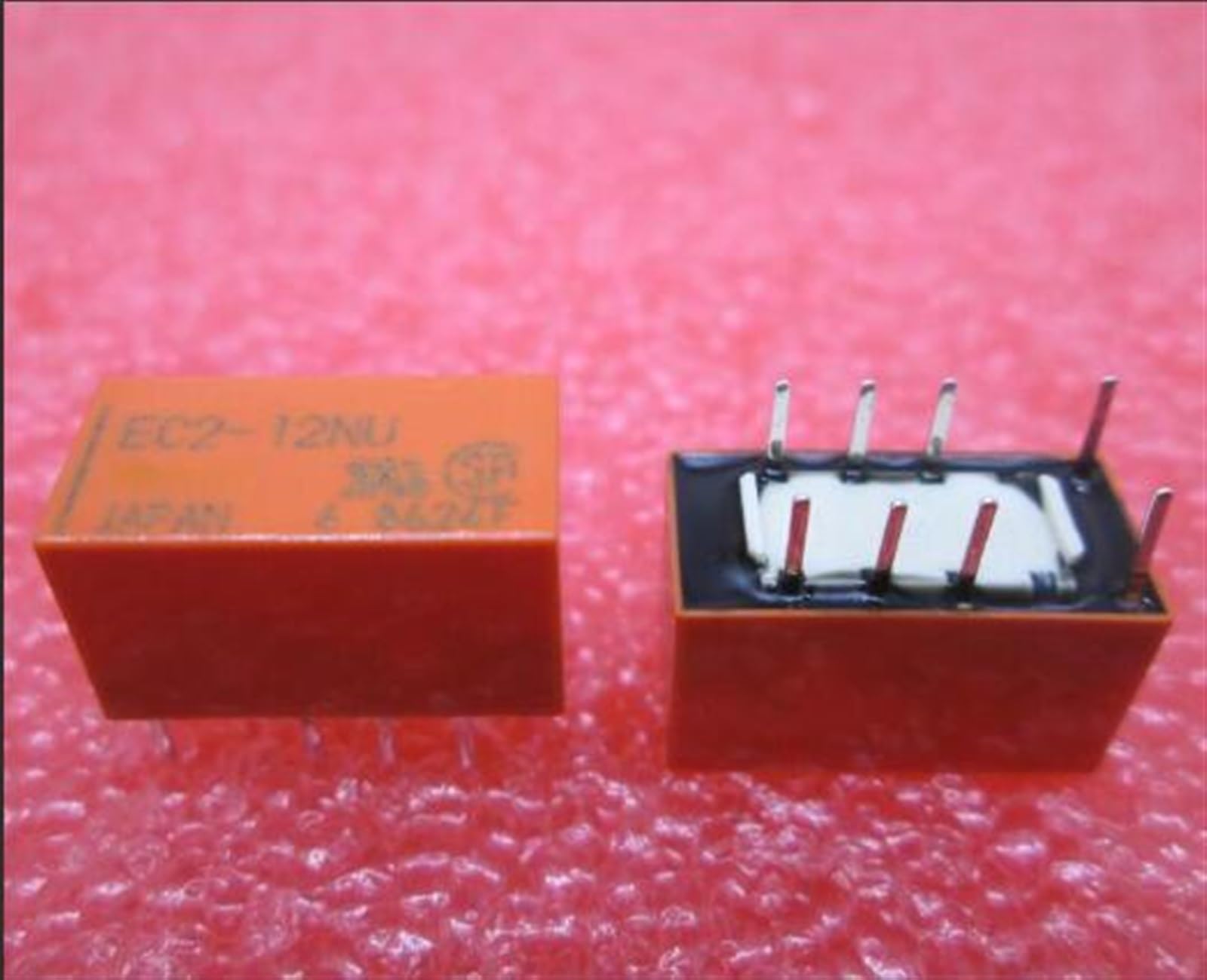 Relais 12V EC2-12NU EC212NU composant de commutation DC12V 4PIN pour PCB