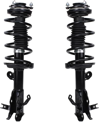 Miniatura 511 de Detroit Axle - Kit de suspensión delantera de 10 piezas para Chevy Aveo Aveo5 Pontiac G3 Wave 2 Ready Struts Assembly 2 Enlaces de barra