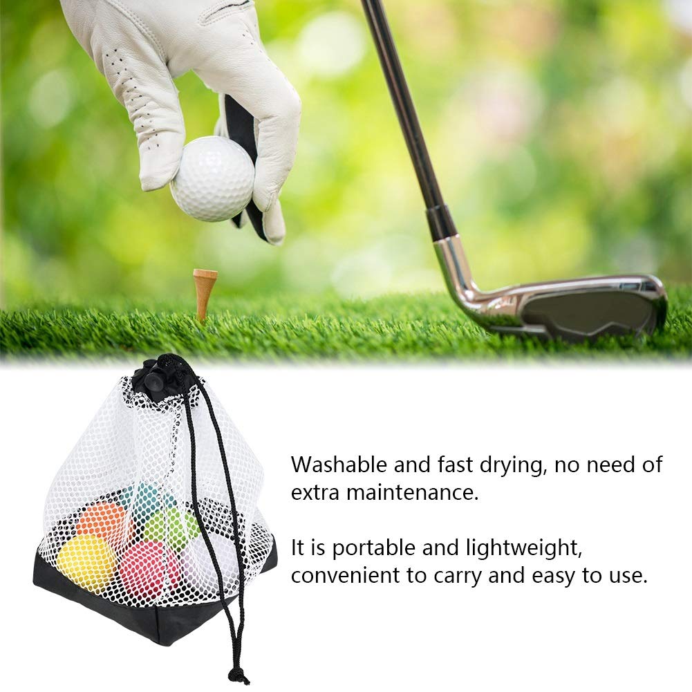 VOBOR Palline da Golf - Sacco Rete in Nylon, Accessorio per Palline da Golf