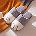 Chaussons Pantoufles Chambre Maison d'hiver Pantoufles Chaudes Femmes Mignon Patte De Chat Chambre Chaussures en Peluche Chaudes Antidérapantes Intérieur Femmes Pantoufle