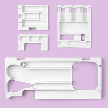 Tool Storage Insert Compatible with Cricu Maker 3 & Maker;Weeding Tools Kit Tray;Blades Housing Tip Accessories Organizer