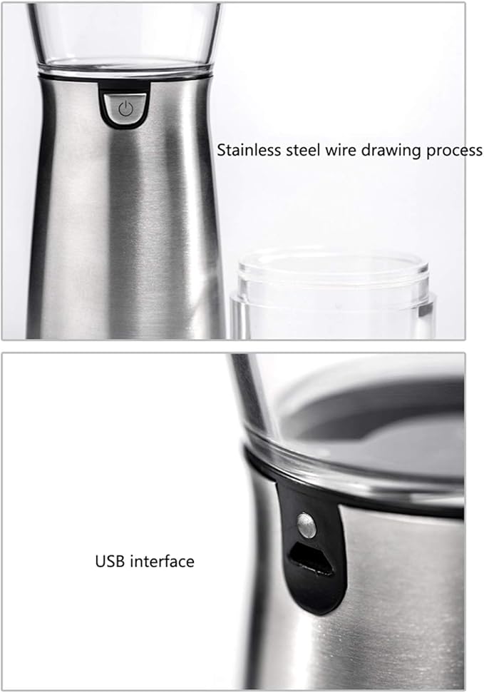 Cafetera Automática con Molinillo Compacta para Hogar y Oficina miniatura 4