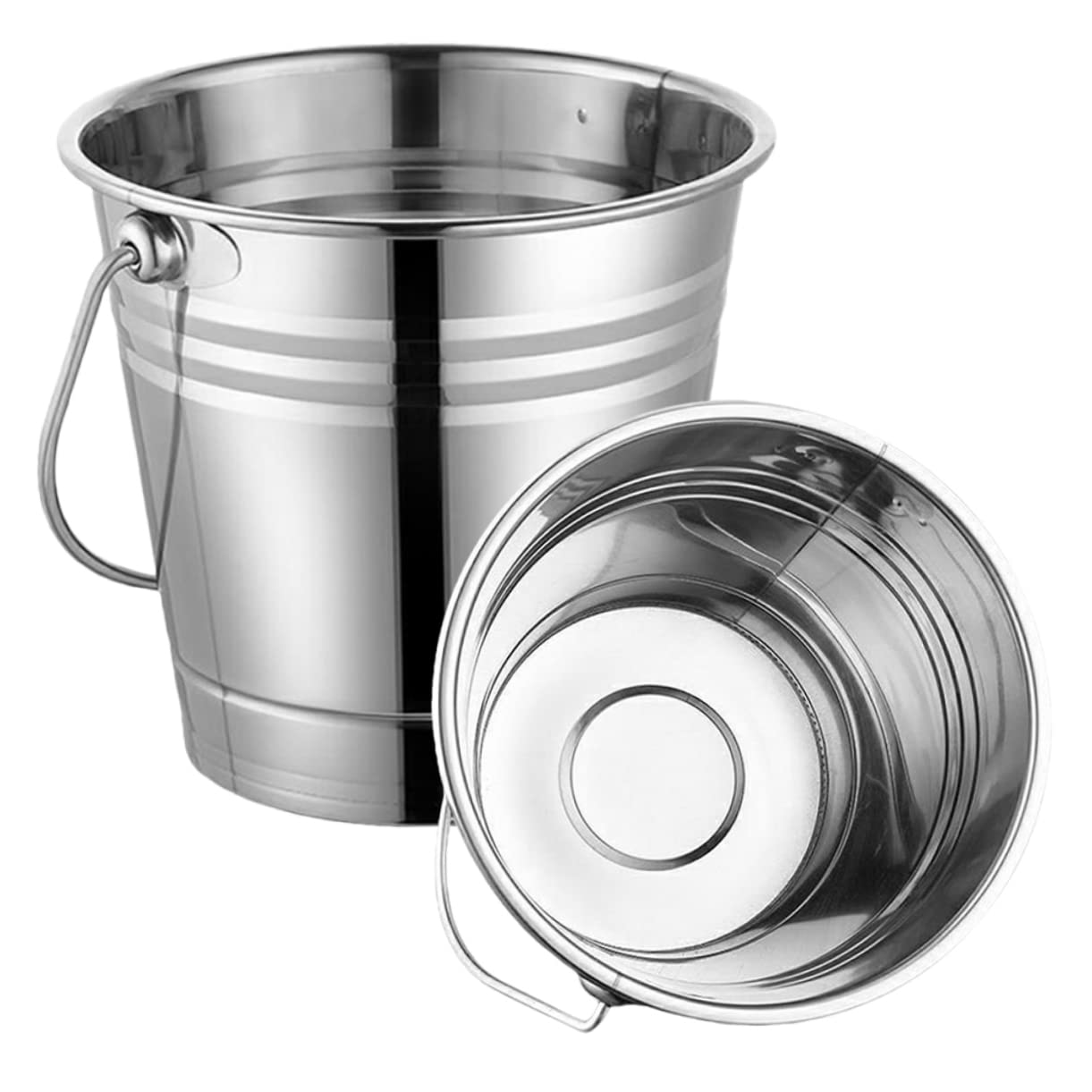 PRETYZOOM 8 Cubos De Hielo De Acero Inoxidable para Bebidas Enfriadores De Vino para Botellas Bar Cubo De Hielo Aislado Cubo De Hielo Cubo De Hielo Grueso Cubo Pequeño Cubo