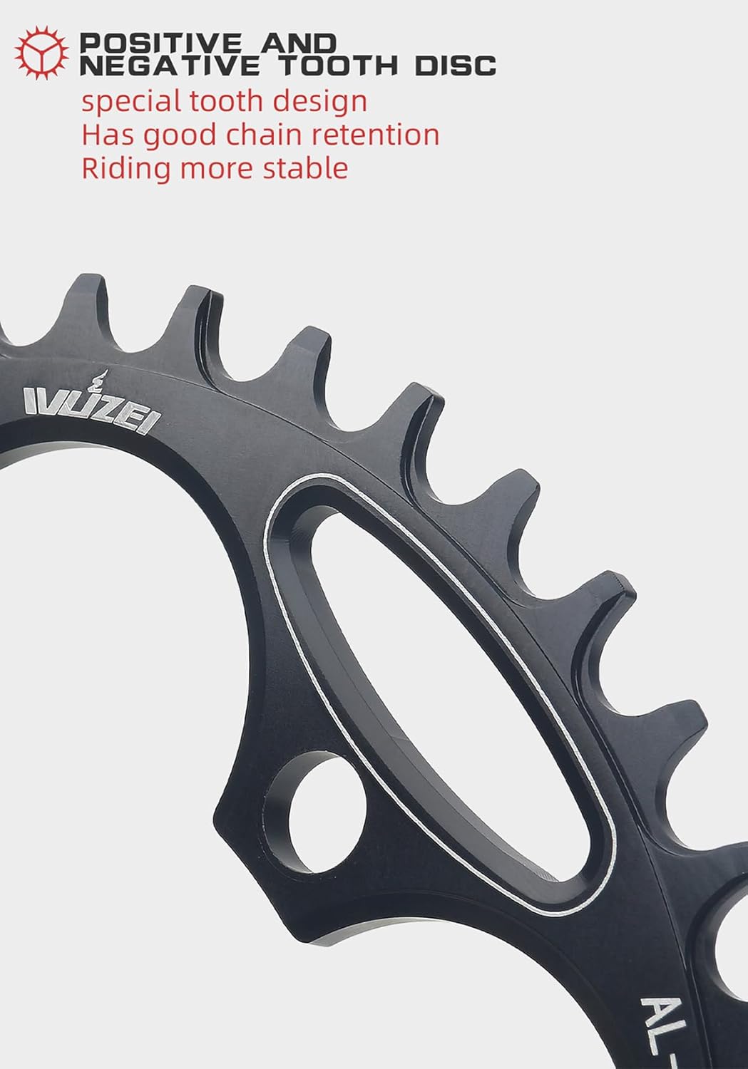 110/130 BCD Chainring 36/38/40/42/44/46/48/50/52/54/56/58/60T 5 Screws Round Narrow Wide Bicycle Chainring for 9/10/11 Speed Road Bike Folding Bicycle