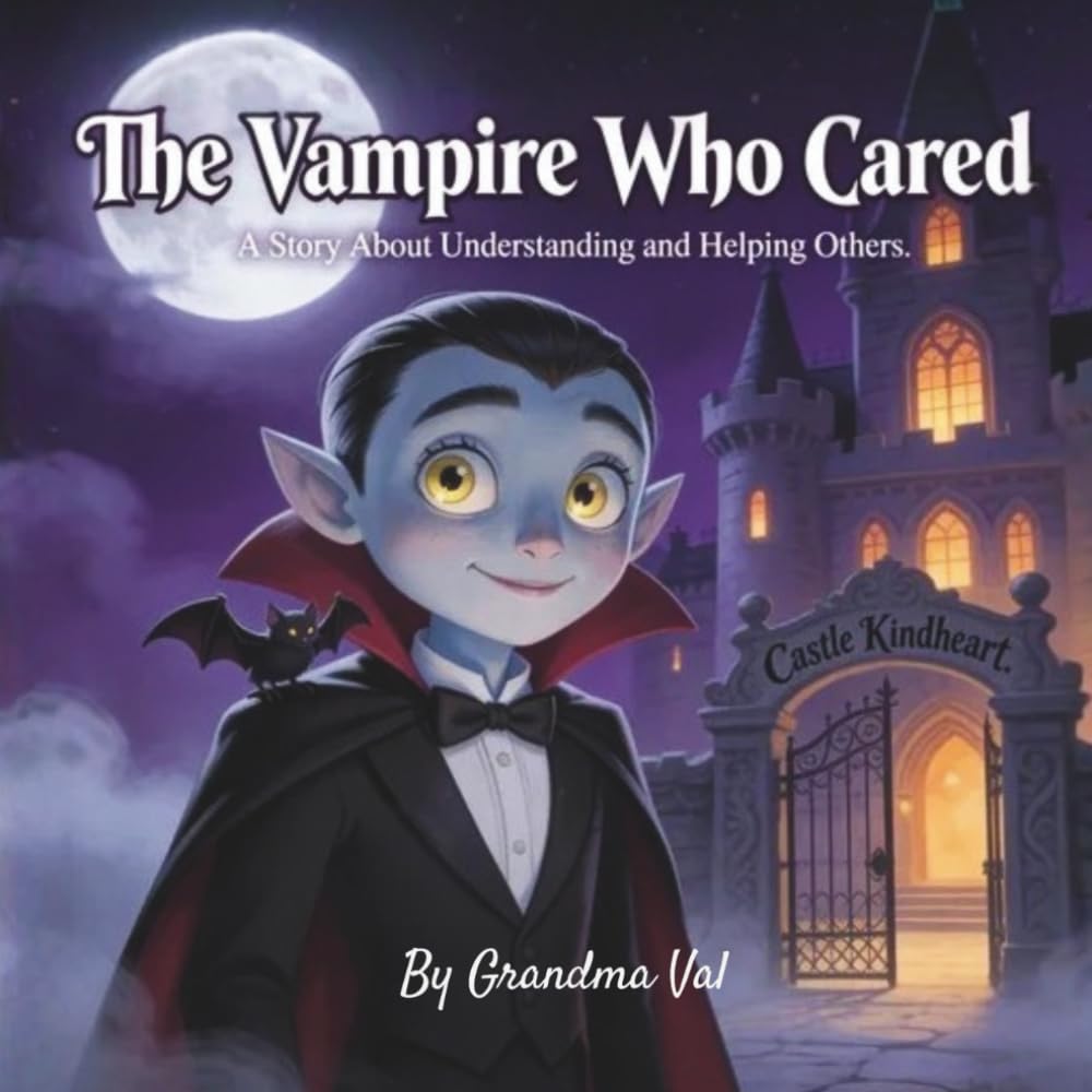 The Vampire Who Cared: A Story About Understanding and Helping Others (Grandma Val's Whimsical Tales)