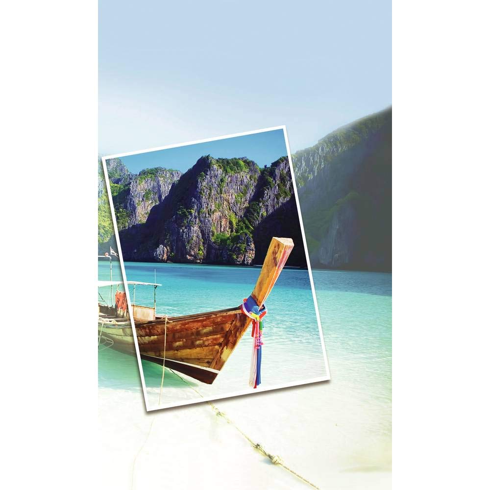 Avery Zweckform Art. 2572-50 Everyday Inkjet Fotopapier (50 Blatt, 200 g/m², DIN A4, glänzende Fotokarten, einseitig beschichtet, sofort trocken & wischfest, Fotoblätter für Inkjet-Drucker) weiß