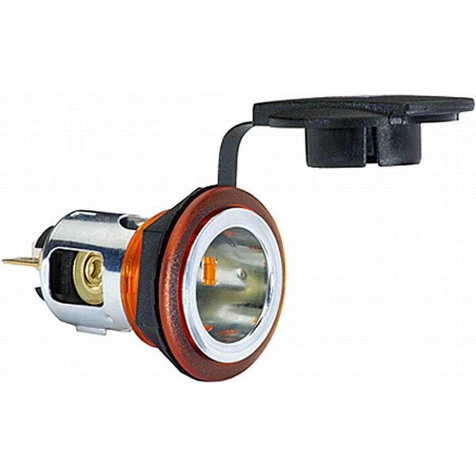 HELLA Gniazdo - 12V / 24V - przykręcany - Wtyczki: Wtyk płaski - czerwony - 8JB 008 023-051