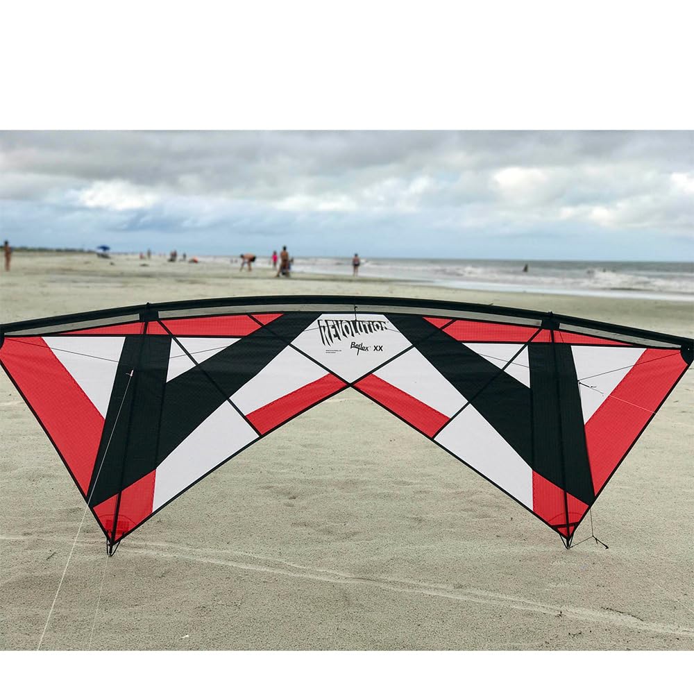 REVOLUTION Kite 4lines, Reflex XX, Rojo y Negro
