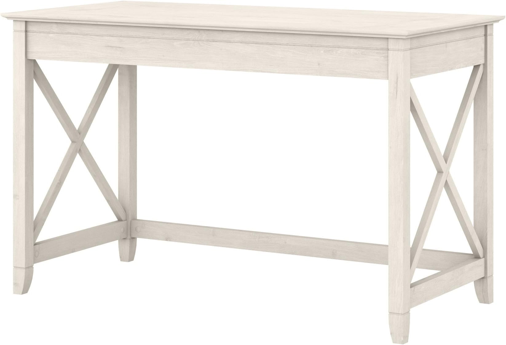 Bush Home Key West 48W Writing Desk in Linen White Oak