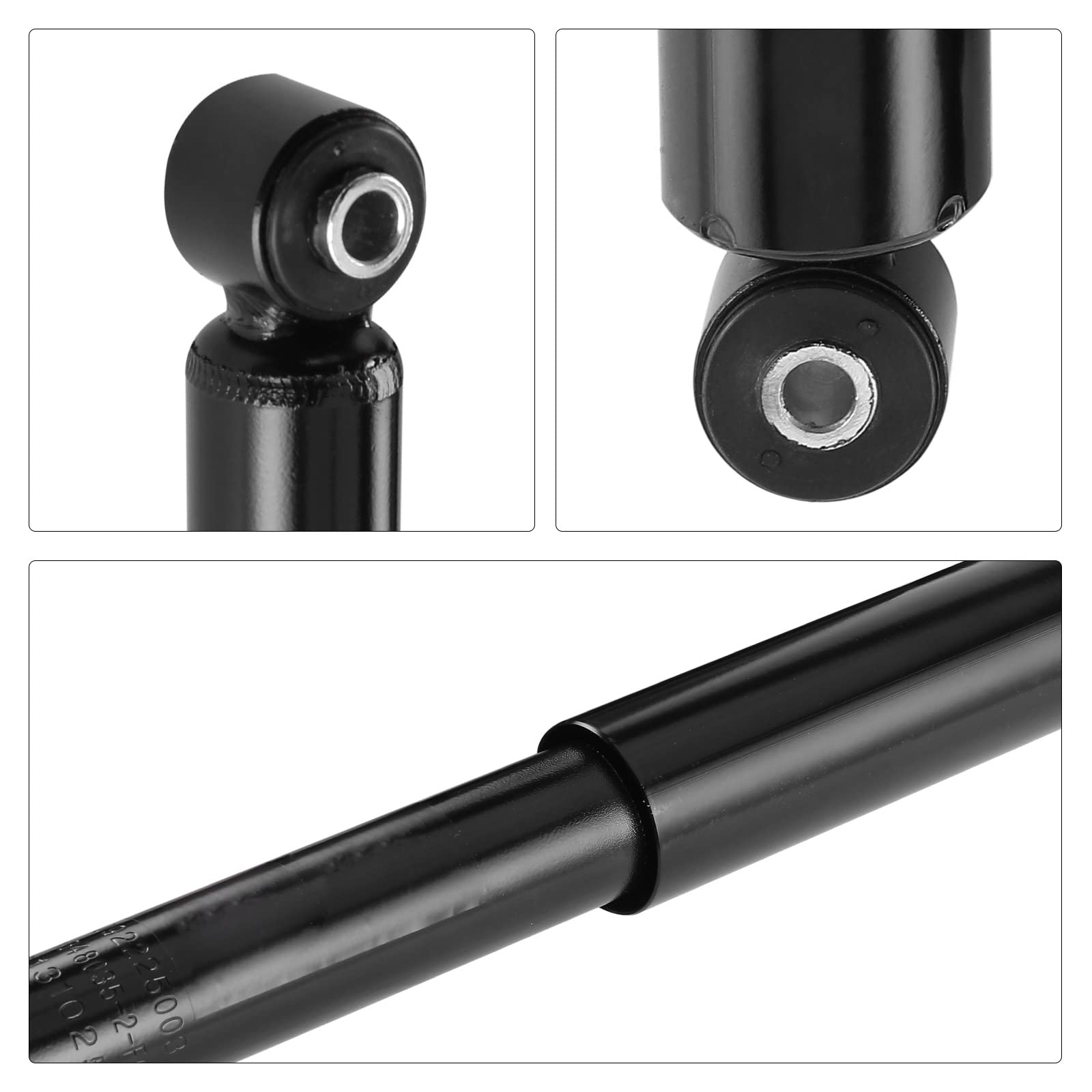 Frankberg 2x Ammortizzatori per sospensioni Ammortizzatori per telaio Posteriore sinistro destro 381mm Pressione del gas Compatibile con Ypsilon 312 0.9L 1.2L 2011-2025 Replace# 51929876, 51904417