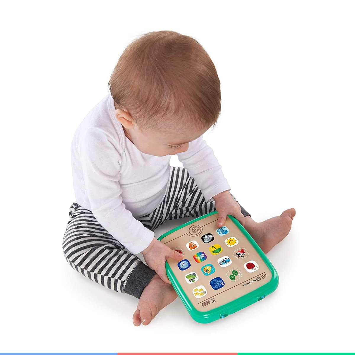Baby Einstein, Hape Tableta táctil Madera Magic Touch , 6+ Meses