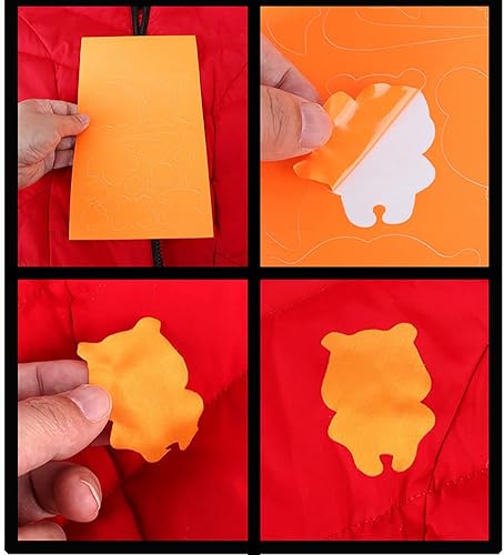 Miniatura 6 de Parches de reparación autoadhesivos, parches de reparación impermeables para chaquetas, tiendas, sacos de dormir, sofá, paraguas (autoadhesivo, 10