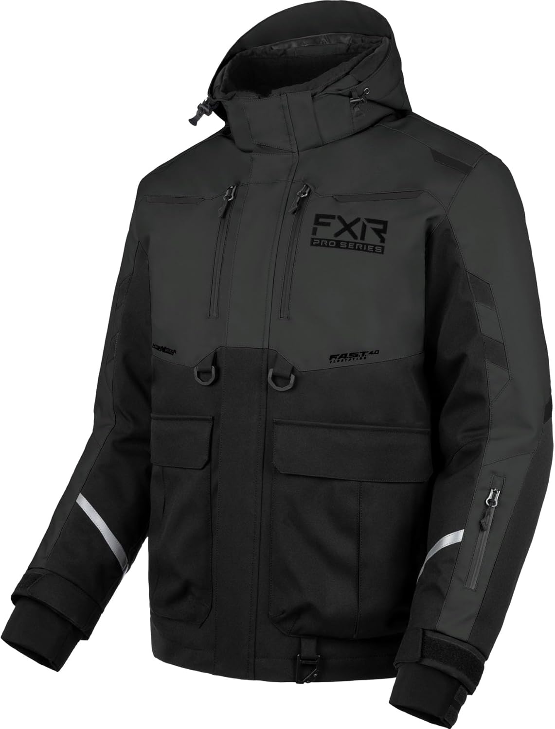 FXR Men's Expedition Pro 2-in-1 Jacket (Black/Asphalt - X-Large)