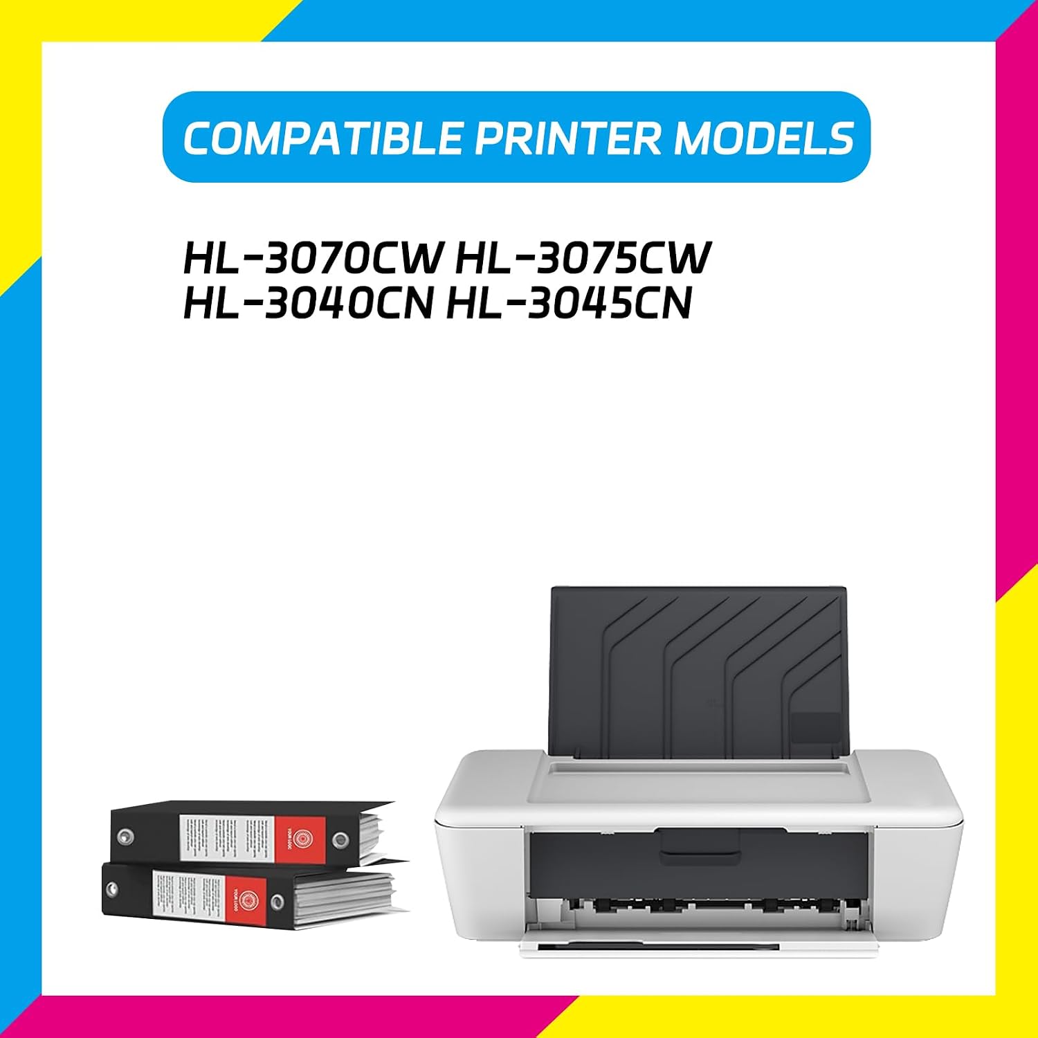 BU-200CL Transfer Belt Unit Compatible for Brother HL-3070CW HL-3075CW HL-3040CN HL-3045CN Printers, High Yield 61000 Pages, with Chip High-Definition Printing (1 Set)