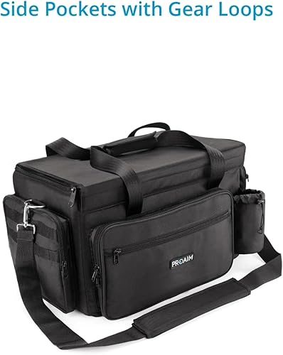 Miniatura 7 de PROAIM Cine - Bolsa de cubo para equipo de cámara, fotógrafo, videógrafos y videógrafos. Sólida y espaciosa, bolsas extraíbles, 4 bolsillos