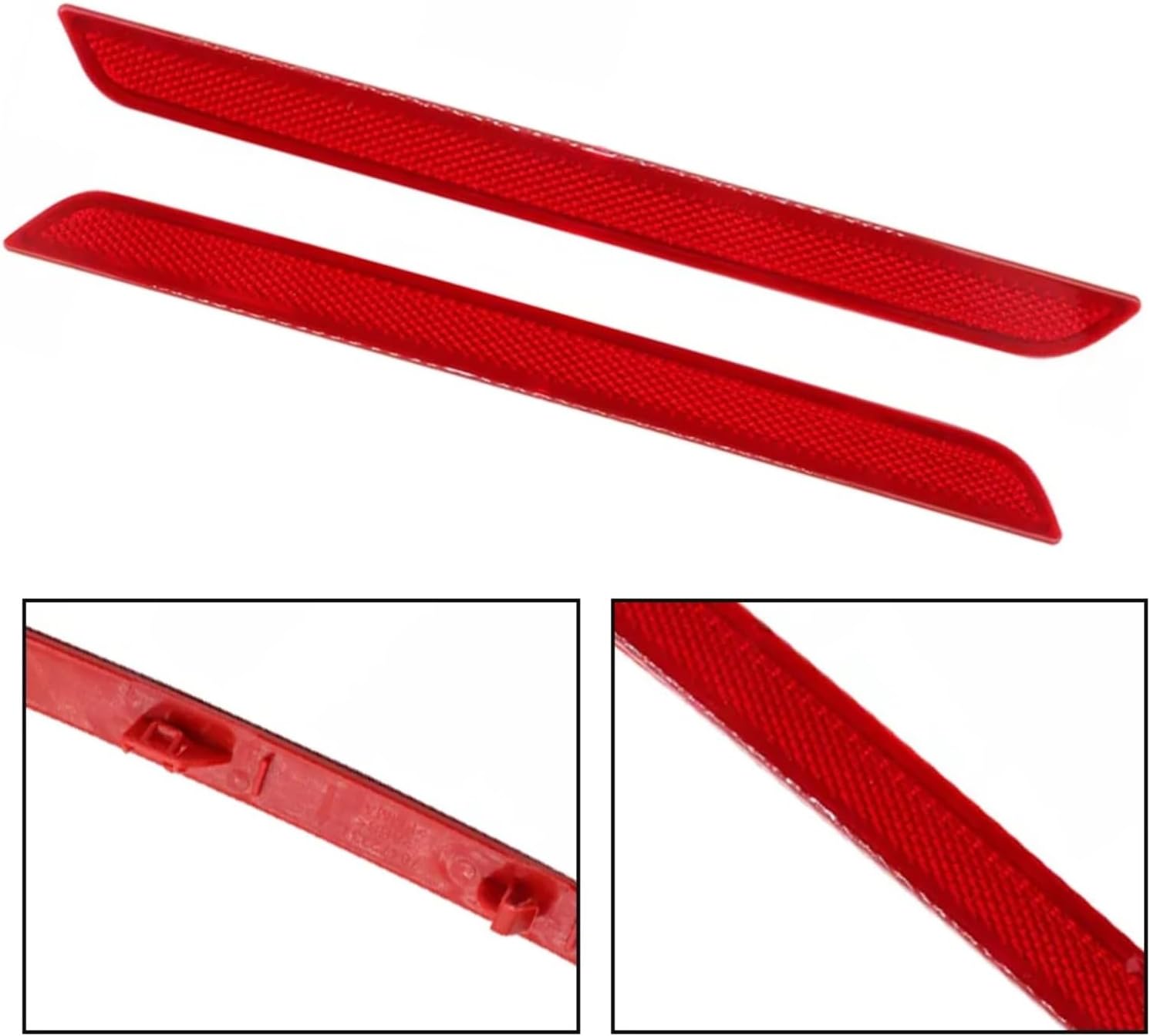 Rear Bumper Reflector Lens Compatible With BMW For 430i 440i 2017 2018 2019 2020 63147847234 63147847233 Rear Left Right Bumper Reflector Light Lens Warning Strip
