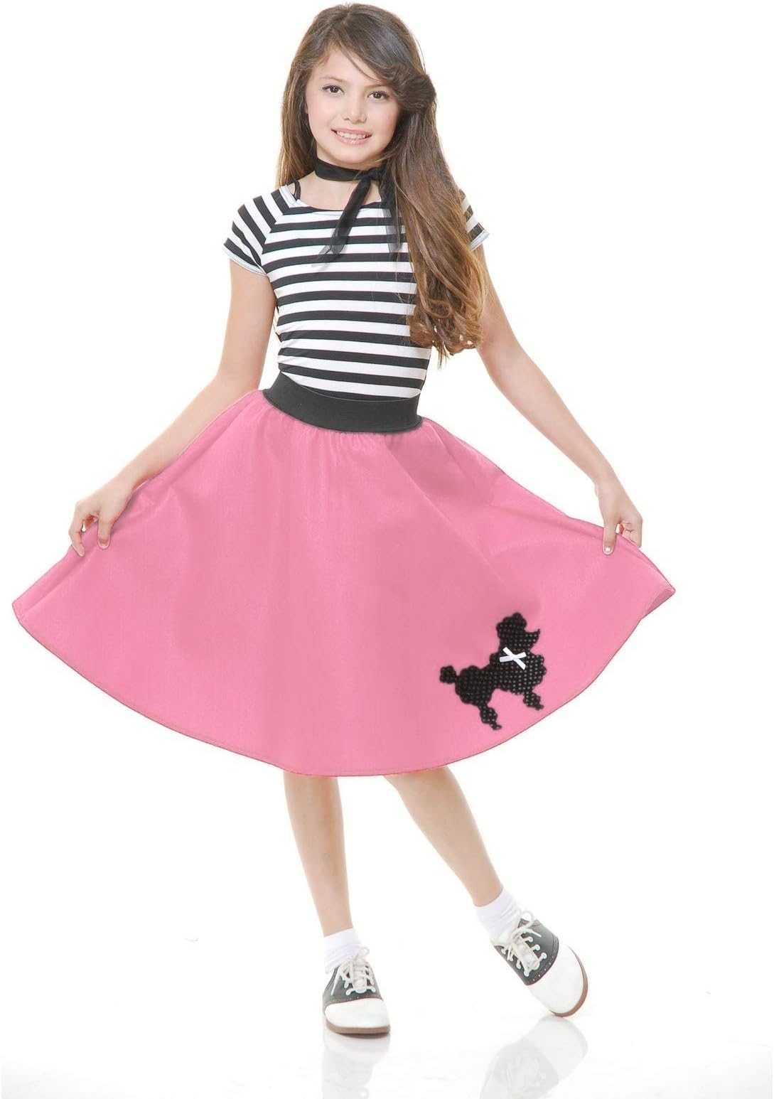Charades Costumes CH00334-XL Poodle Skirt Child Costume Size X-Large