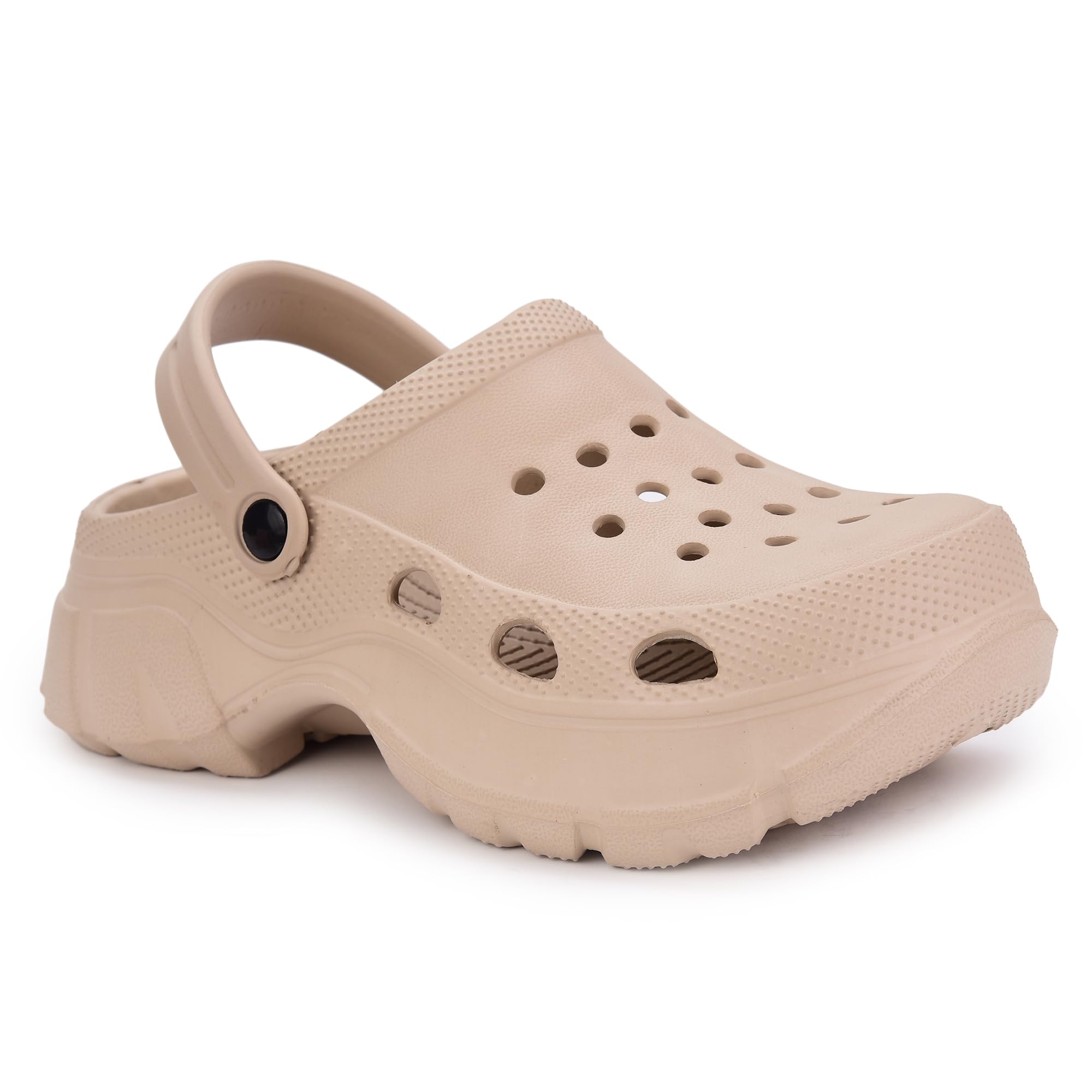 FLTW01 Women's Clogs/Sandals with Adjustable Back Strap Ultra Soft & Flexibility Anti Skid Comfortable Waterproof Daily Mules Clogs/Sandals for Women