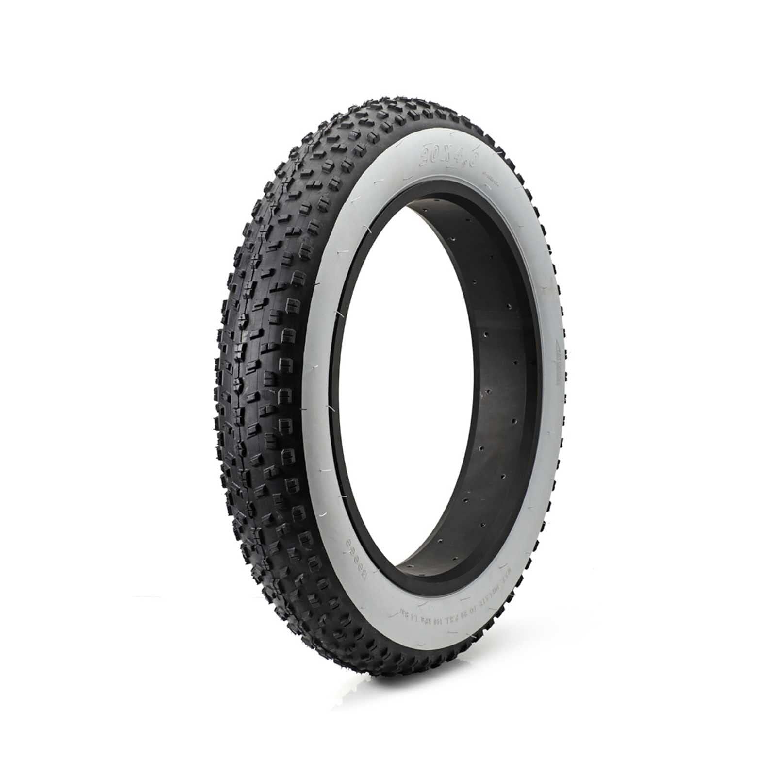 20x4.0 Reifen 20x4 Fat Tires Weiß | 20×4. 0 Fahrradreifen Elektro-Schneemobil Strand Fat Tires MTB Fahrrad | 20 Zoll 20psi 140Kpa Fat Tires