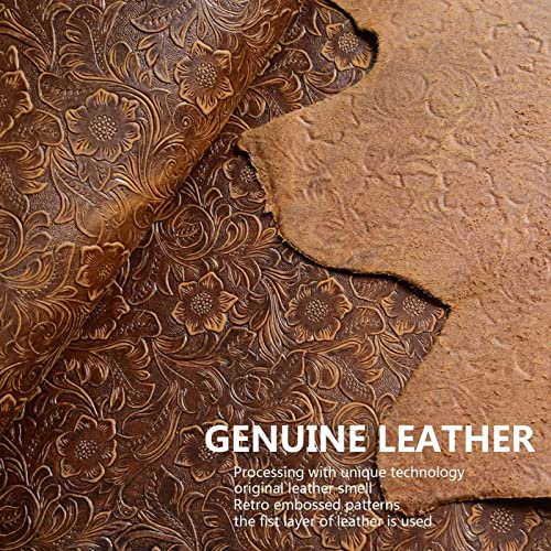 Gexmil For Ipad 9.7 Inch 2018/2017 Case, Applies Cowhide Folio Cover For Ipad 6Th Gen / 5Th Gen Genuine Leather Case Also Applies To Ipad Air 2 / Ipad Air (Pattern-Brown) #TOP6
