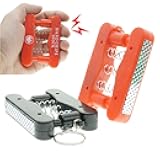 Cooplay 2X Shocking Fake Grip Strength Device Model Keychain Prank Toy Joke Funny Gadget Electric Shock Tricky Gag Veigar April Fools Day for Halloween Christmas Party