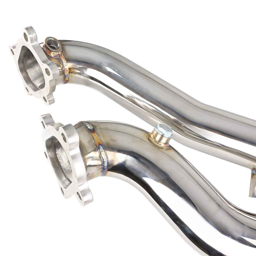 fmic.eu PERFORMANCE Downpipe per AUDI S6 S7 RS6 RS7 C7 4G 4.0 TFSI Quattro 2012-2017 tubo di scarico Acciaio inossidabile Auto Tubo Scarico