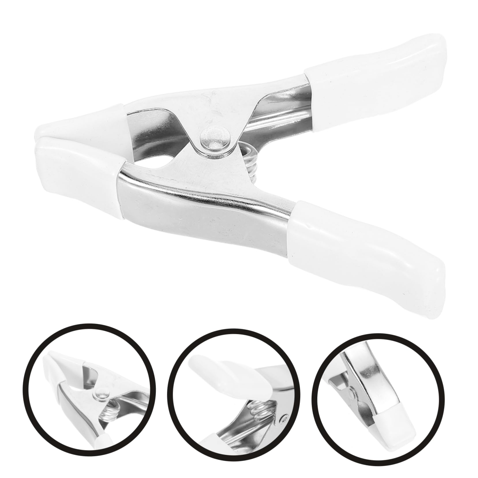 jojofuny 15piezas Abrazaderas De Resorte De Plástico Clips Pesados Para Soporte De Fondo Suministros De Fotografía Uso Decoración y Fotografía