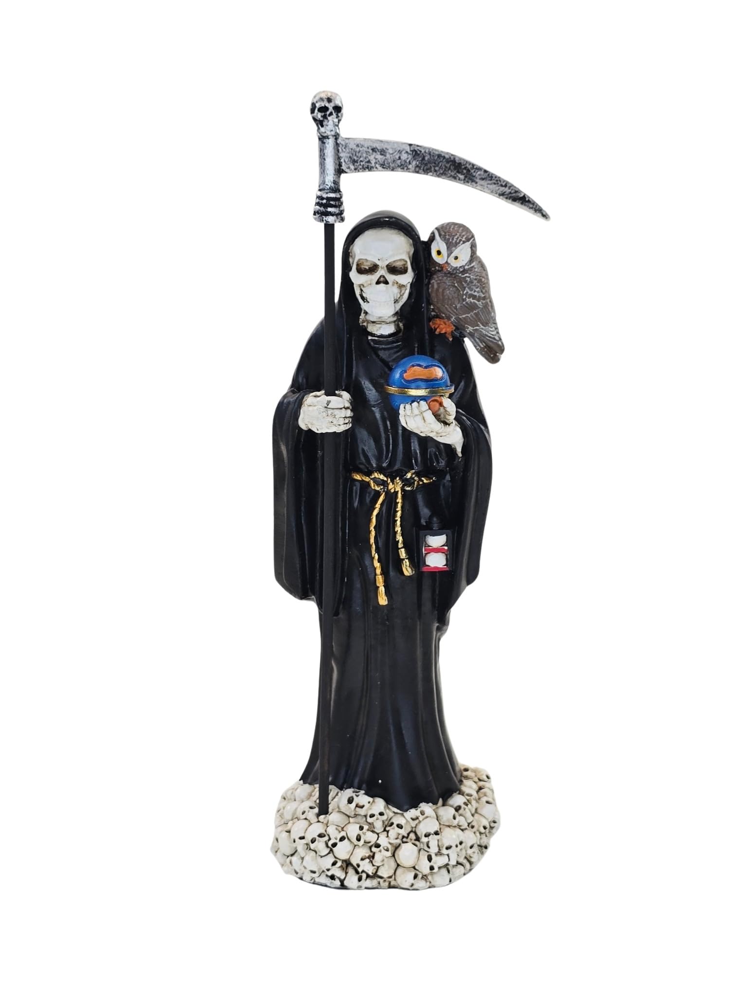 Figurine Sainte Mort Noire DRW 20cm idée cadeau pour collectionneur d'art